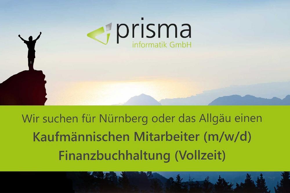 Kaufmännischer Mitarbeiter (m/w/d) Finanzbuchhaltung in Vollzeit (Vollzeit | Nürnberg)